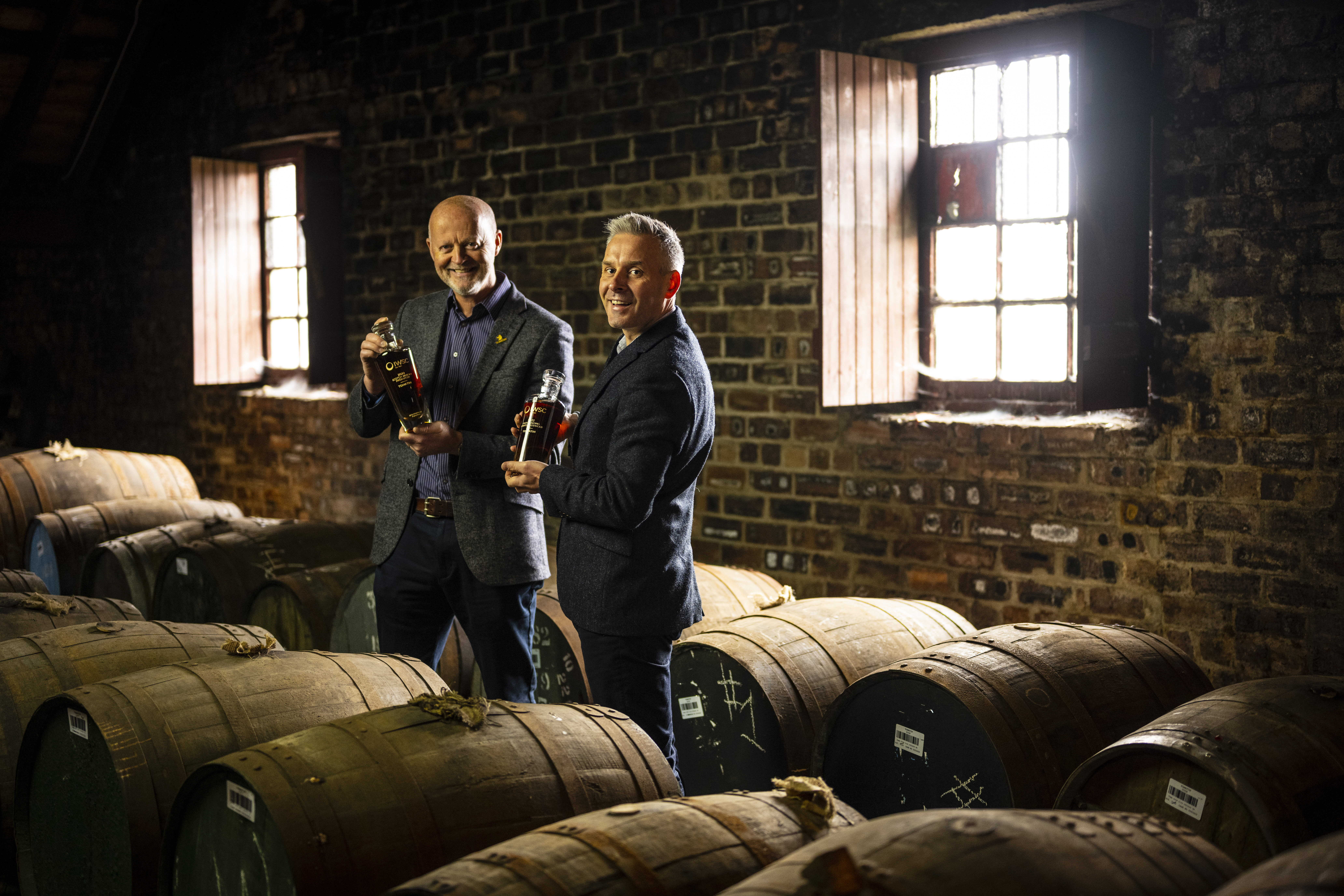 Warehouse image Stephen Bremner and Graham Eunson with the Trophy (8).jpg
